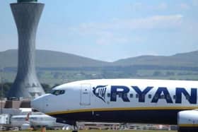 The Ryanair flight from Tenerife to Edinburgh was supposed to take off on the evening of February 17 but didn't arrive in the Capital until the Saturday afternoon. Picture: Neil Hanna.