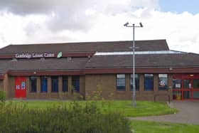 Gorebridge Leisure Centre, which is now being used as a mass vaccination centre.