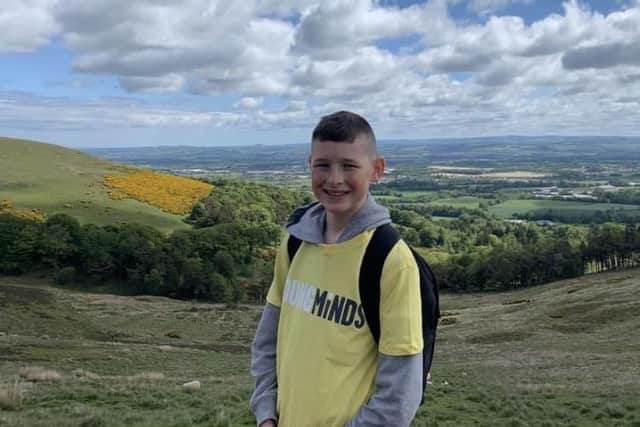 Max Smith was inspired Devin Gordon, a Bathgate teenager who took his own life earlier this year