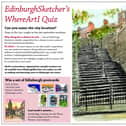 Where Art I? Edinburgh Sketcher - September 12 2022