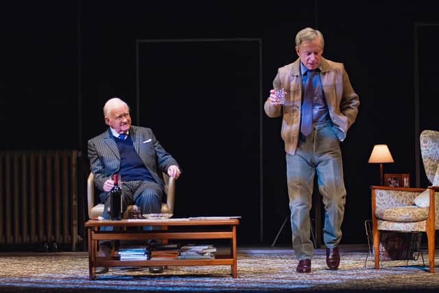 Oliver Ford Davies as Graham Green and Stephen Boxer as Kim Philby