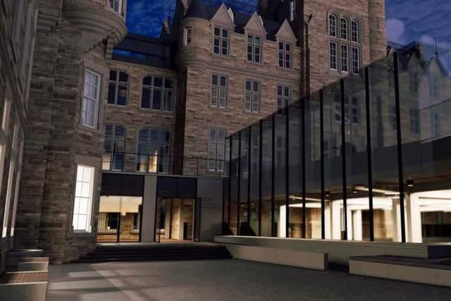 The former Edinburgh Royal Infirmary is currently undergoing a  £120 million transformation into a new university complex.