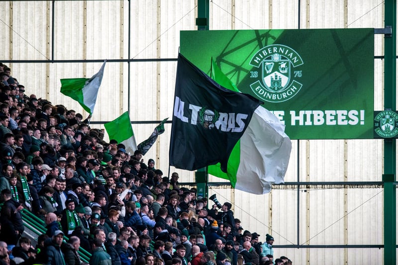 The fans did their bit, but Hibs lost 3-0 to Hearts