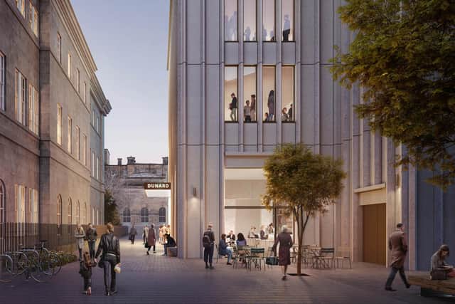 The Dunard Centre would be Edinburgh's first new purpose-built concert hall for a century.