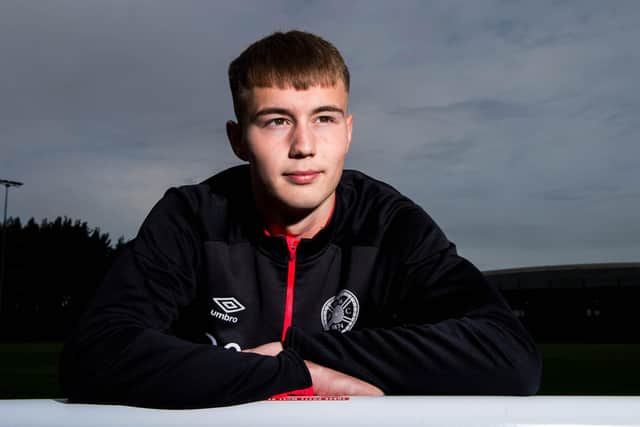 Harry Cochrane is eager to reclaim a starting place at Hearts.