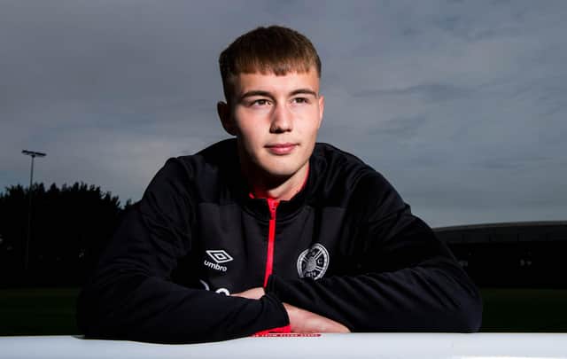 Harry Cochrane is eager to reclaim a starting place at Hearts.
