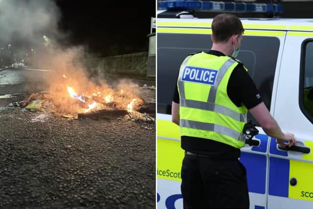 Edinburgh crime news: Police in the Capital release public appeal as they continue to investigate disorder in Niddrie on Bonfire Night