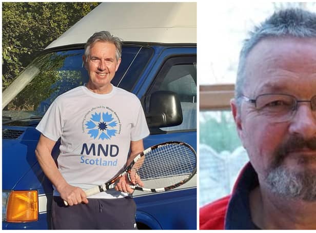 An East Lothian man is set to embark on a 400-mile road trip around Scotland, playing 40 ‘Fast4’ tennis matches at 40 different clubs along the way, to raise money for MND Scotland.