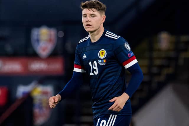 Kevin Nisbet started for Scotland the last time they faced Moldova in a 1-0 victory at Hampden Park in September. Picture: SNS
