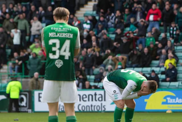 Hibs' problems in the final third have been well documented