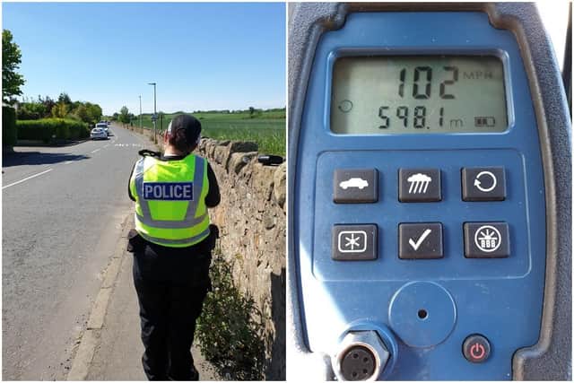 Officers carrying out checks in East Lothian following spate of speeding offences this month
