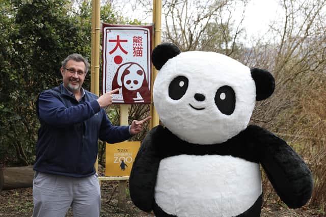 The zoo have partnered with eco-brand The Cheeky Panda which has donated £50,000 to the fundraiser