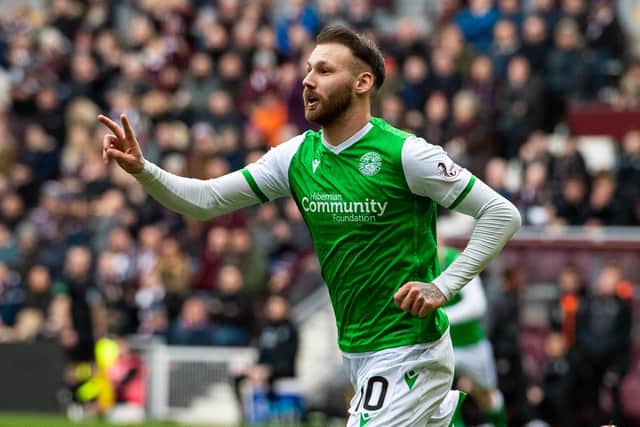Martin Boyle's return from injury was a shot in the arm for Hibs last season