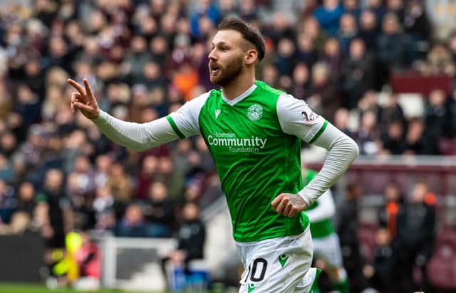 Martin Boyle's return from injury was a shot in the arm for Hibs last season