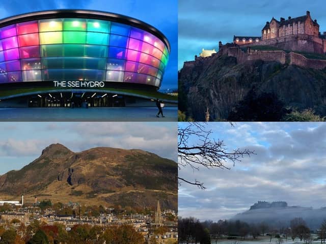 A VisitScotland survey has revealed the five top awe-inspiring city sights across Scotland.