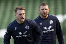 Stuart Hogg has been replaced as captain by Edinburgh's Jamie Ritchie, while Finn Russell is out of the squad altogether. Picture: Craig Williamson / SNS Group)