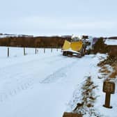 Scottish dairy has stranded HGV rescued by farmer - just days after 'superwoman' passer-by pushed its delivery truck in heavy snow