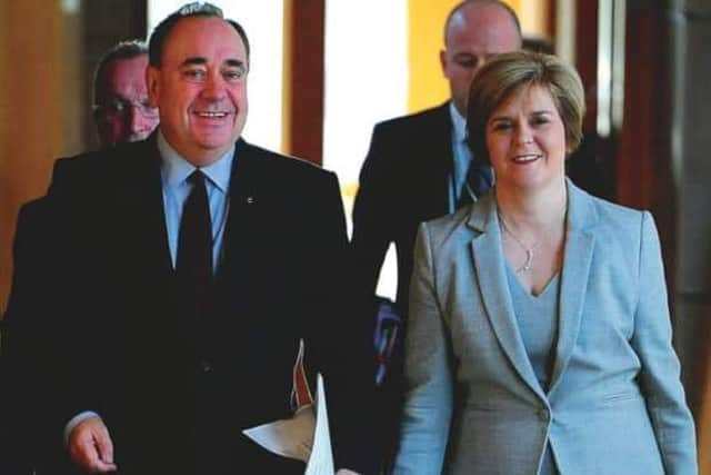 Nicola Sturgeon has described Alex Salmond as her mentor before allegations of sexual misconduct were made against him
