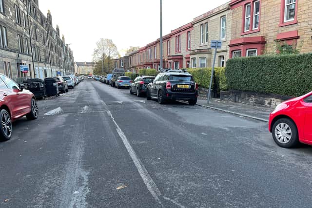 Residents say there is no daytime parking problem in Moat Street, Slateford.