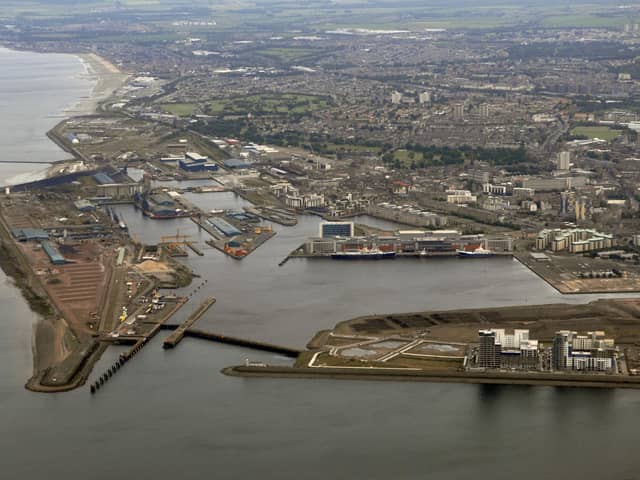 The Port of Leith is one of Forth Ports' sites on the estuary.  Picture: Jane Barlow.
