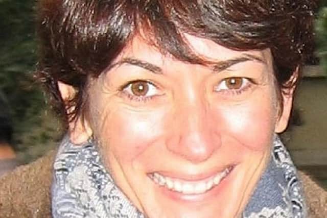 Undated handout file photo issued by US Department of Justice of British socialite Ghislaine Maxwell. Lawyers representing Ms Maxwell have asked for no sentencing date to be set as the US court should "grant her a new trial".