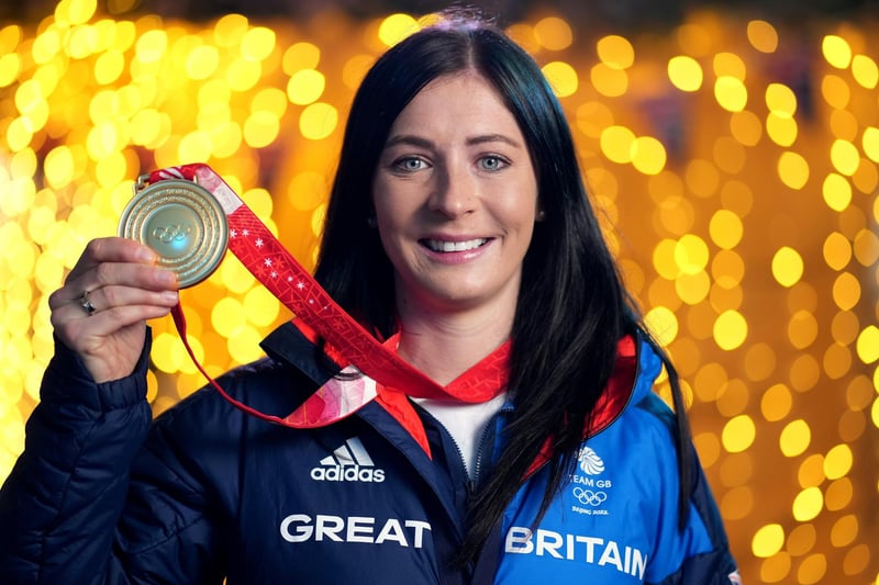 Muirhead made it fourth time lucky as she guided Great Britain's women's curling team to gold at the 2022 Winter Olympics in Beijing.
As skip, the 32-year-old claimed an elusive gold medal in China at the fourth time of asking, the pinnacle of a career during which she became Scotland's most decorated curler.
"I look back and I still wonder how I got myself through lockdown, Covid, everything. It was such a rollercoaster, standing on the podium at the end of it all was very, very special," she told BBC Sport.
In 2014, she was the youngest skip to win an Olympic medal as her team claimed bronze. For Scotland, Muirhead won the European Championships three times and she claimed a sixth world mixed doubles title earlier this year alongside Bobby Lammie, before later announcing her retirement from the sport.