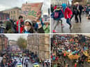 COP26: These incredible pictures show scenes in Glasgow as up to 100,000 people gather for climate change protest