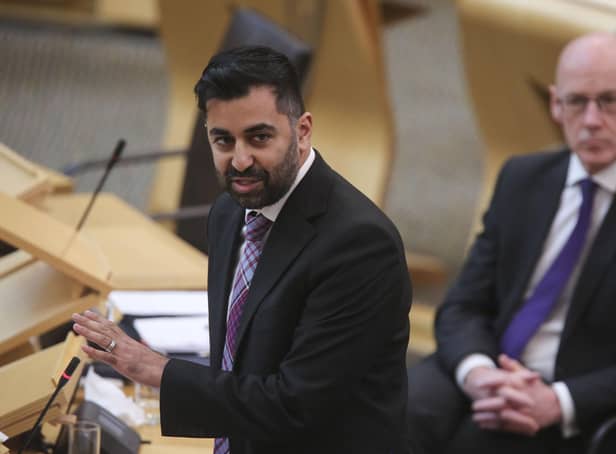 Scottish Cabinet ministers Humza Yousaf and John Swinney, along with their Welsh counterparts, have written to the UK Government to request the finances required to run the NHS (Picture: Fraser Bremner)