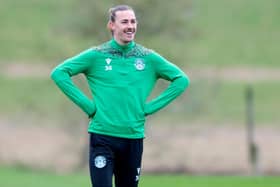 Jackson Irvine has impressed since signing for Hibs in the January window. Picture: SNS