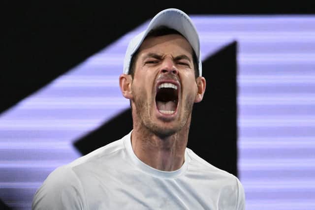 Andy Murray fought back from two sets and 5-3 down to beat Australia's Thanasi Kokkinakis in the longest match of his career. Picture: William Wert / Getty