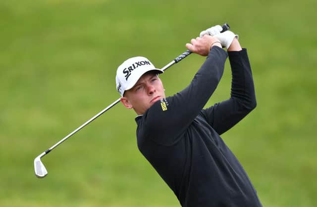 Kieran Cantley pictured in action in last year's Farmfoods Scottish Challenge supported by The R&A at Newmachar. Picture: Mark Runnacles/Getty Images.
