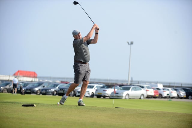 Out and about at Seaton Carew Golf Club during the club's six-day golf festival.