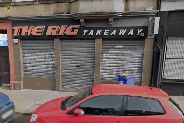 The Rig Takeaway at 29 Restalrig Road, Edinburgh.
Rated on May 12