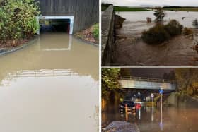 Scotland flooding: These 10 pictures show dramatic flooding following several weather warnings and major traffic disruption
