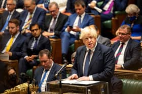 Foreign policy failings like the fall of Afghanistan to the Taliban require better leadership than being provided by Boris Johnson (Picture: Roger Harris/UK Parliament/AFP via Getty Images)