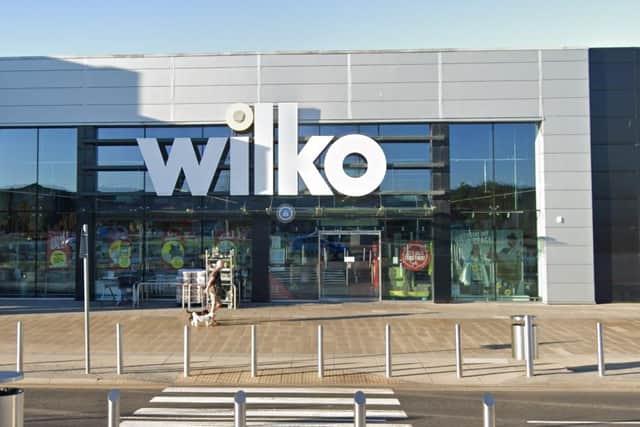 The Wilko store at Fort Kinnaird Retail Park in Edinburgh could soon close its doors for good after the UK-wide homeware company went into administration. Photo: Google.
