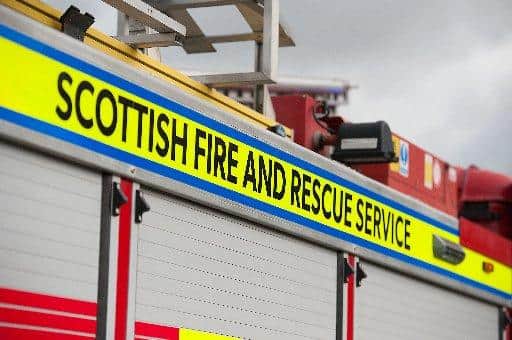 The Scottish Fire and Rescue Service have condemned the behaviour of a group of youths, who threw bricks and bottles at a fire crew in West Lothian.