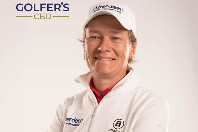 Catriona Matthew has joined fellow major winners Bubba Watson and Lucas Glover in starting to use Golfer's CBD
