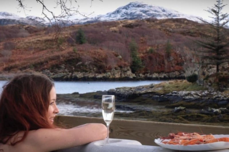 Catch your own seafood then enjoy it with a glass of fizz in the hot tub for the ultimate in luxury.