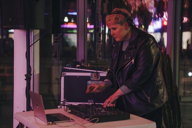 The opening of Edinburgh Street Food included live music and DJs.