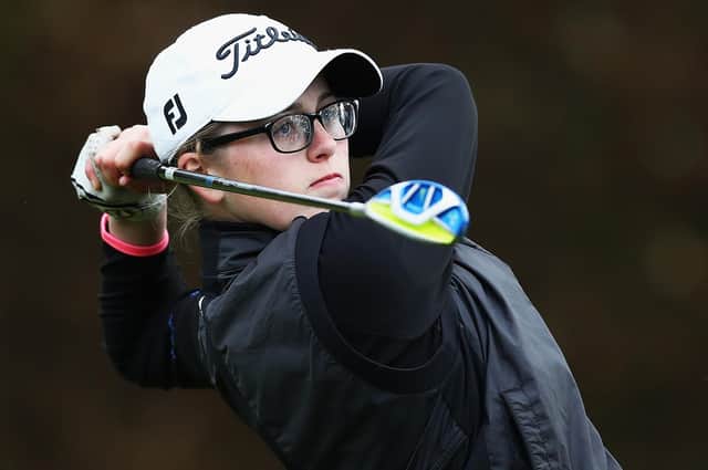 Hannah Darling is part of the Great Britain & Ireland team for this week's Curtis Cup.  (Photo by Naomi Baker/R&A/R&A via Getty Images)