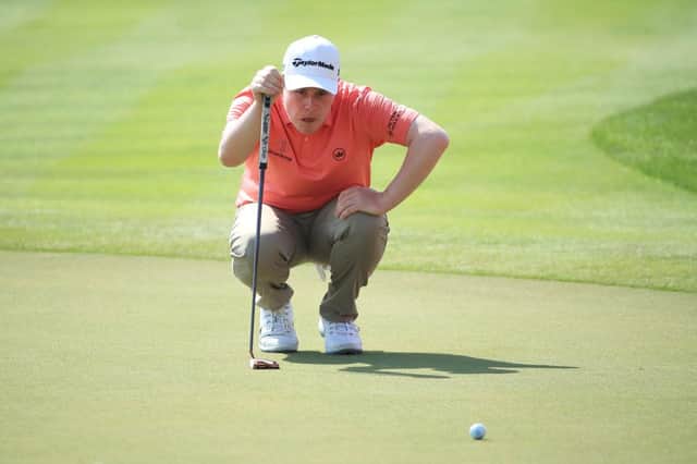 Bob Macintyre signed off with a two-under-par 70 in the Abu Dhabi HSBC Championship at Abu Dhabi Golf Club. Picture: Andrew Redington/Getty Images.