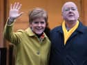 SNP leader Nicola Sturgeon will step down once a successor is elected next week. Husband Peter Murrell resigned as the SNP's chief executive with immediate effect at the weekend (Picture: Andrew Milligan/PA Wire)