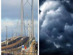 The Forth Road Bridge was closed to double decker buses on Tuesday.