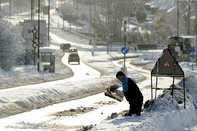 Edinburgh City Council are preparing for snow after a yellow weather warning issued.