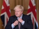 Boris Johnson unveiled the UK's prospective 'moonshot' testing regime at a daily press briefing on September 9 (Getty Images)