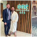The award-winning One Spa – located within the five-star Sheraton Grand Hotel & Spa on Festival Square – was visited by Martin Compston and his wife in October.