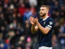 Ryan Porteous made his Hampden Park debut in a Scotland shirt on his 24th birthday. Picture: SNS