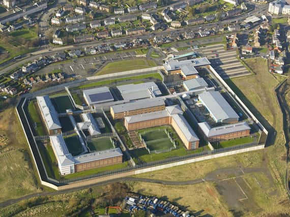 HMP Edinburgh holds a daily average of around 900 prisoners.