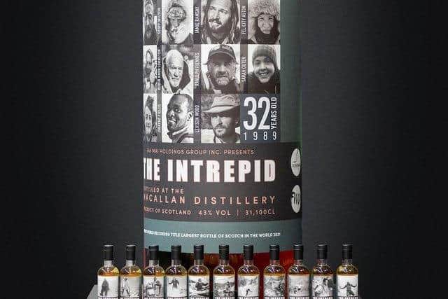 The Intrepid - £92 a dram for the world's largest bottle of Scotch
Pic: Lyon & Turnbull